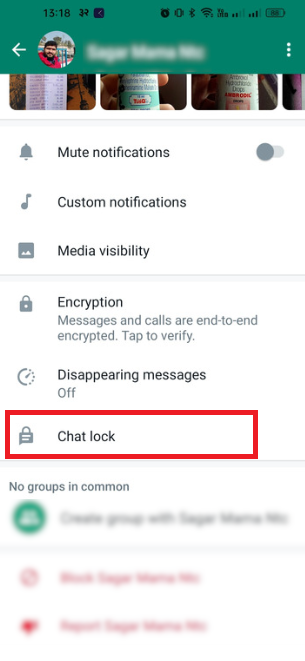 chat lock