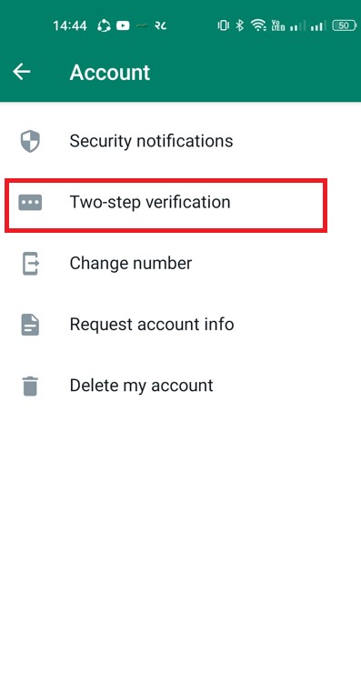 two-step verification