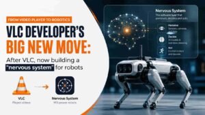 vlc player to robots