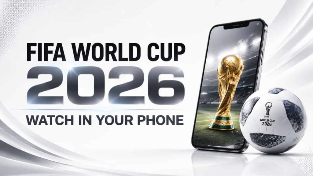 watch world cup 2026 on phone