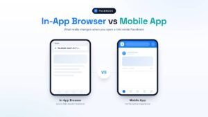 facebook browser vs mobile app