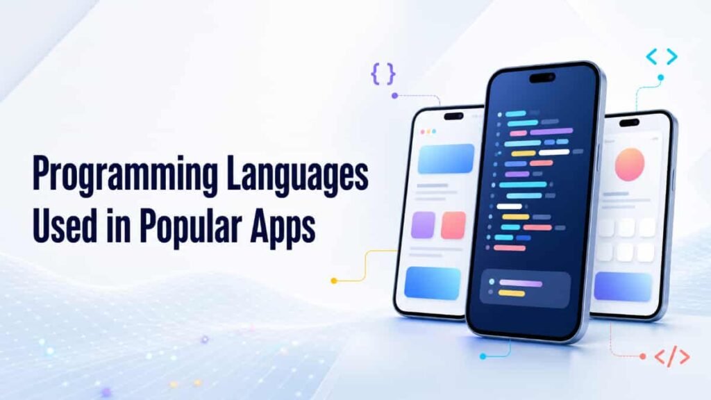 programming language used in popular apps
