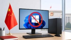 china orders to withdraw using windows OS
