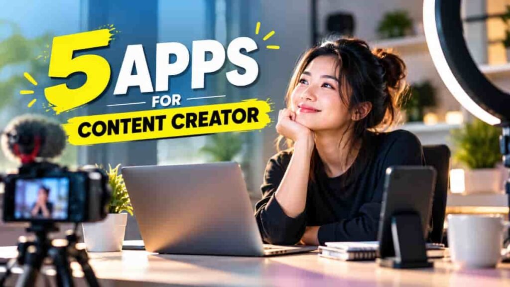 apps for solo content creator