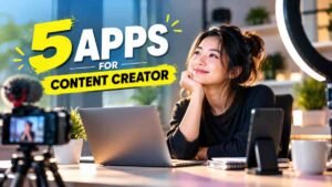 apps for solo content creator
