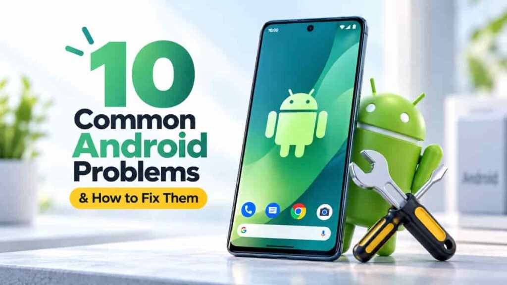 common probmens with android phones