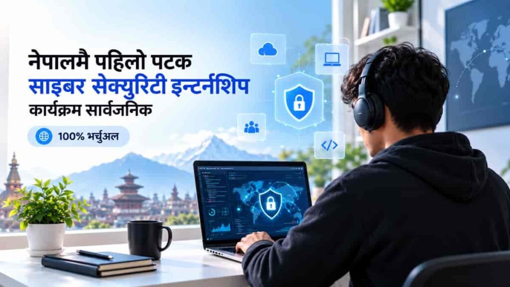 nepal first virtual cyber security internship by onecover